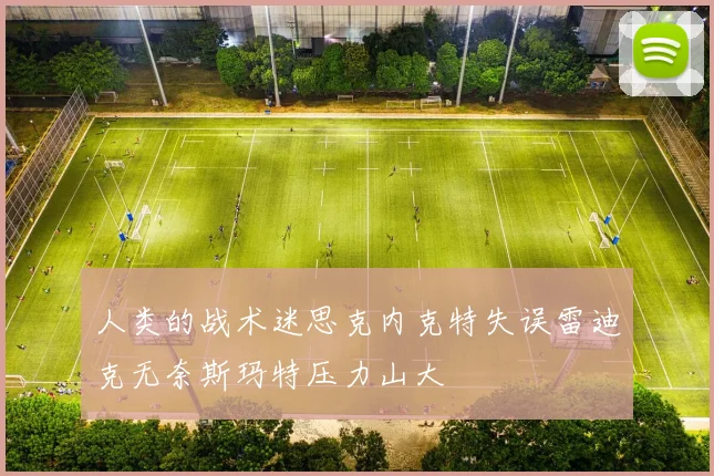 人类的战术迷思克内克特失误雷迪克无奈斯玛特压力山大